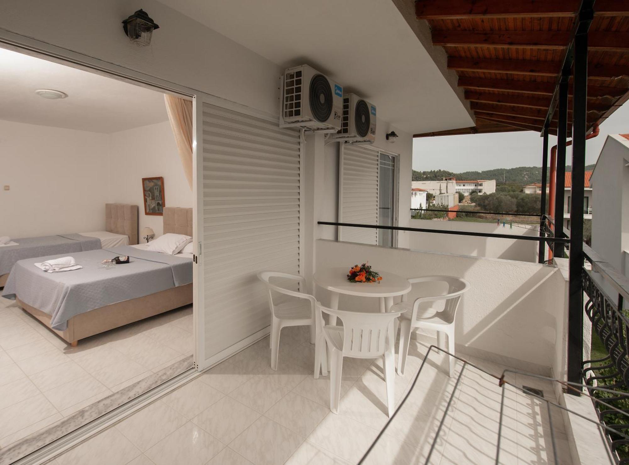 Estia Hotel Fourka Exterior foto
