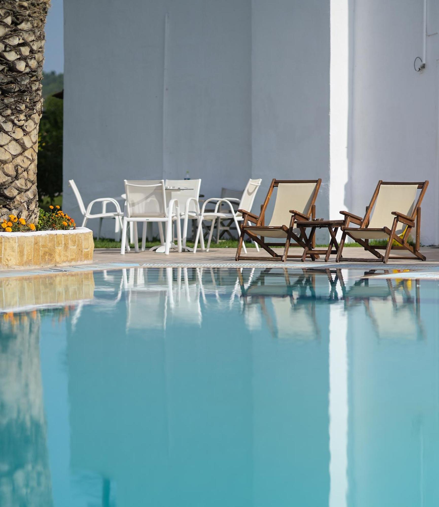Estia Hotel Fourka Exterior foto