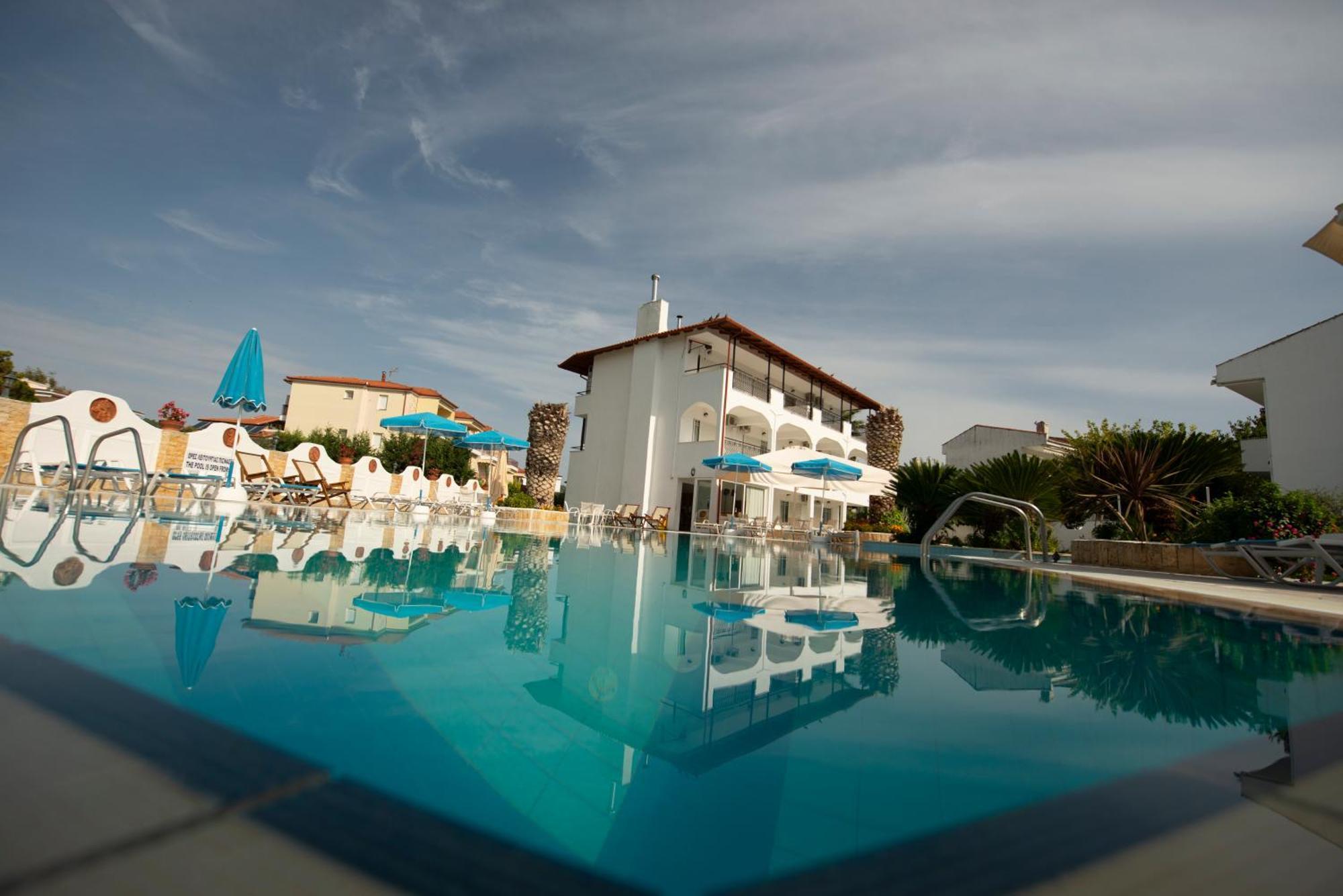 Estia Hotel Fourka Exterior foto