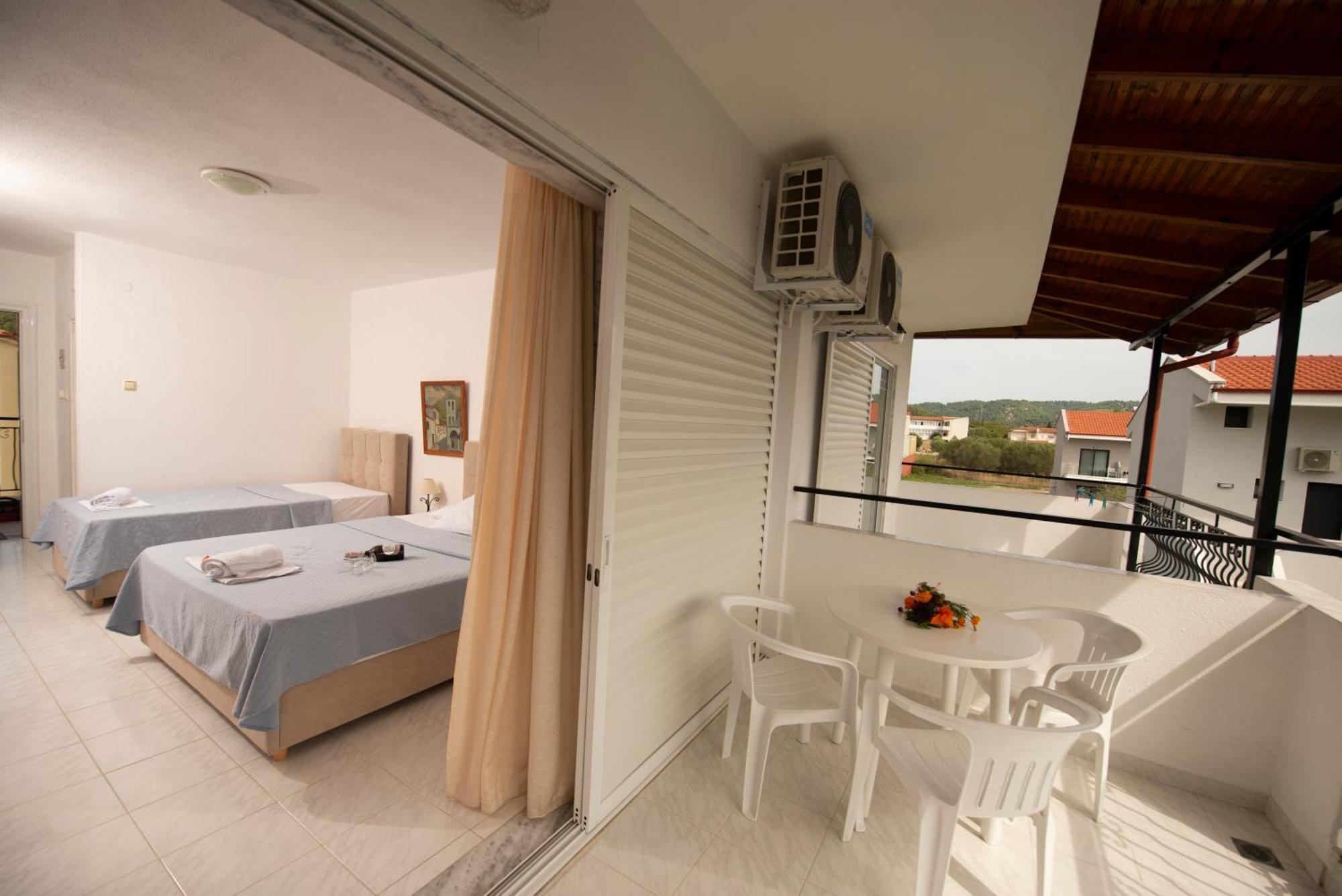 Estia Hotel Fourka Exterior foto