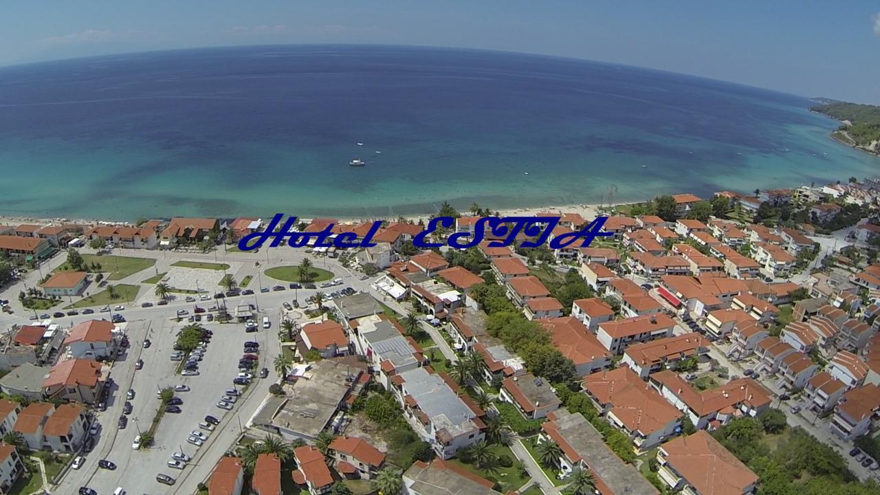 Estia Hotel Fourka Exterior foto